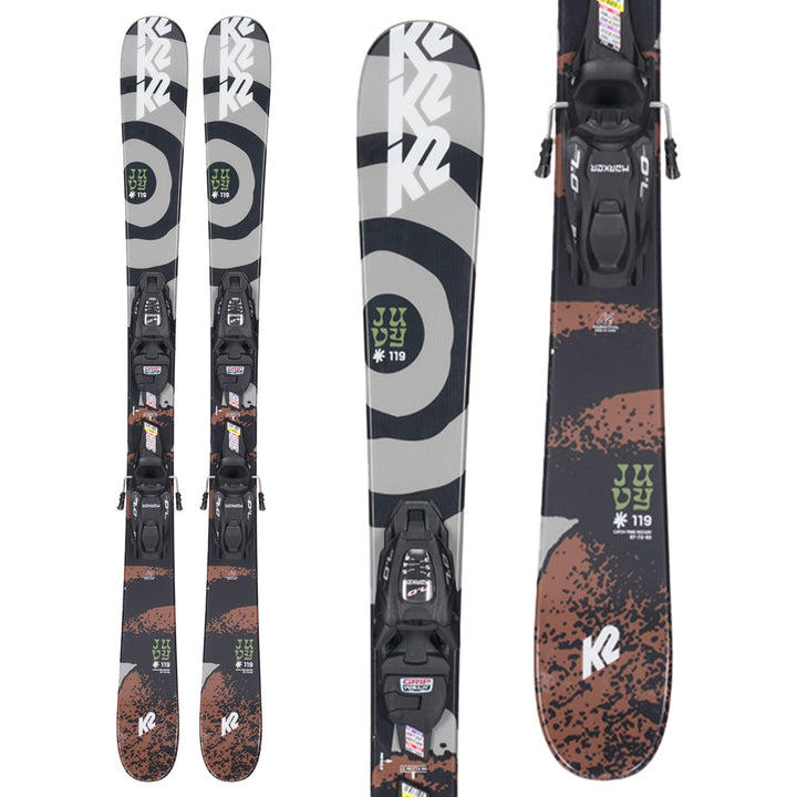 K2 Juvy Skis + FDT 7.0 Bindings - Kids' 2023