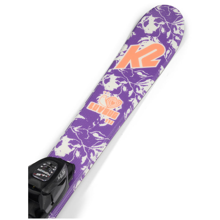 K2 Luv Bug Skis + FDT 4.5 Bindings - Kids' 2023