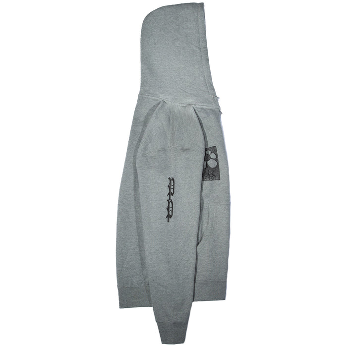 Public Snowboards Sum Zip Hoodie - Men's Gray