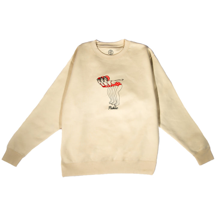 Public Snowboards Dipper Crew - Men's White