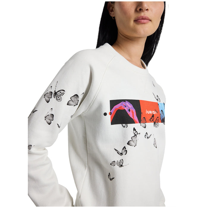 Burton Talent Scout Fleece Crew - Women's Stout White