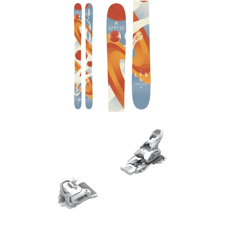 Armada ARW 94 Skis 2025 + Tyrolia Attack 12 GW Ski Bindings