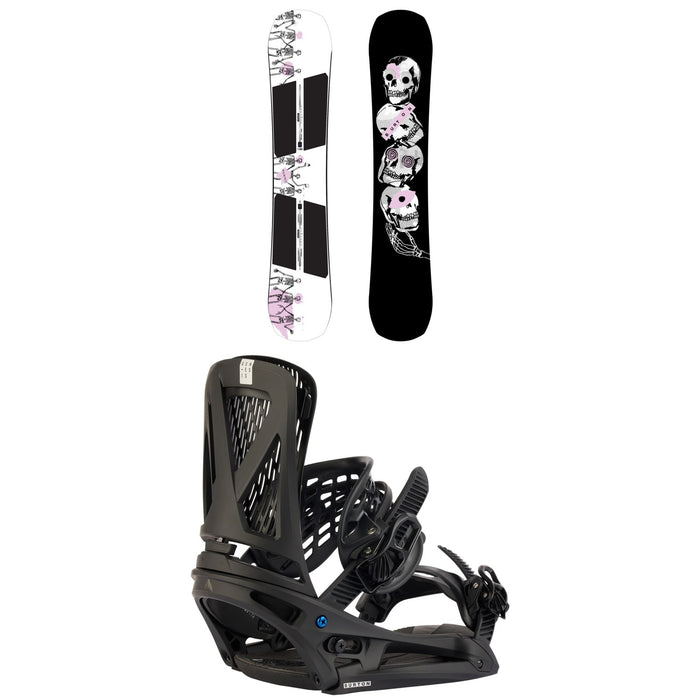 Burton Rewind Snowboard + Genesis EST Snowboard Bindings 2025
