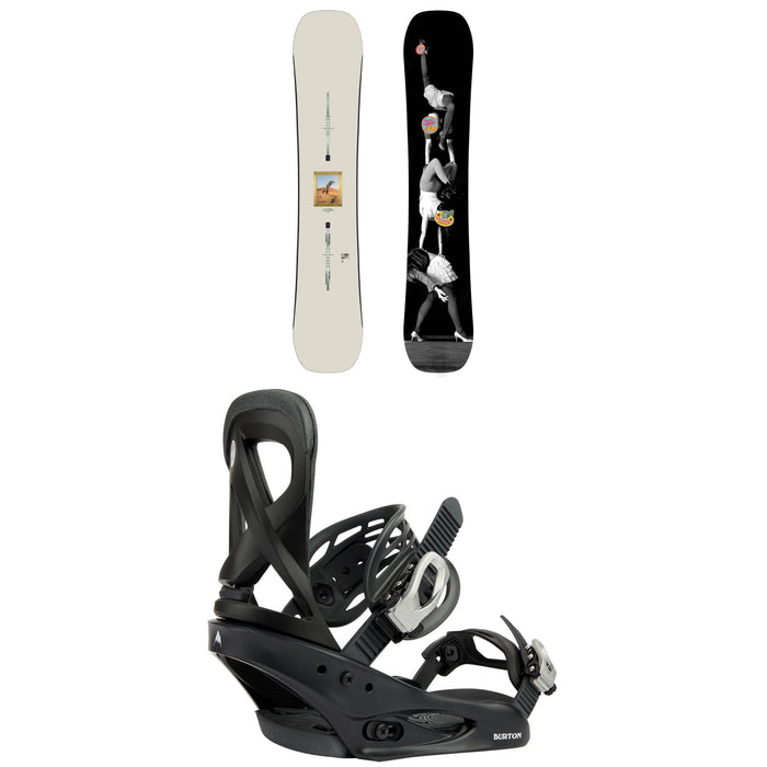 Burton Good Company Snowboard + Scribe Snowboard Bindings - Women's 2025