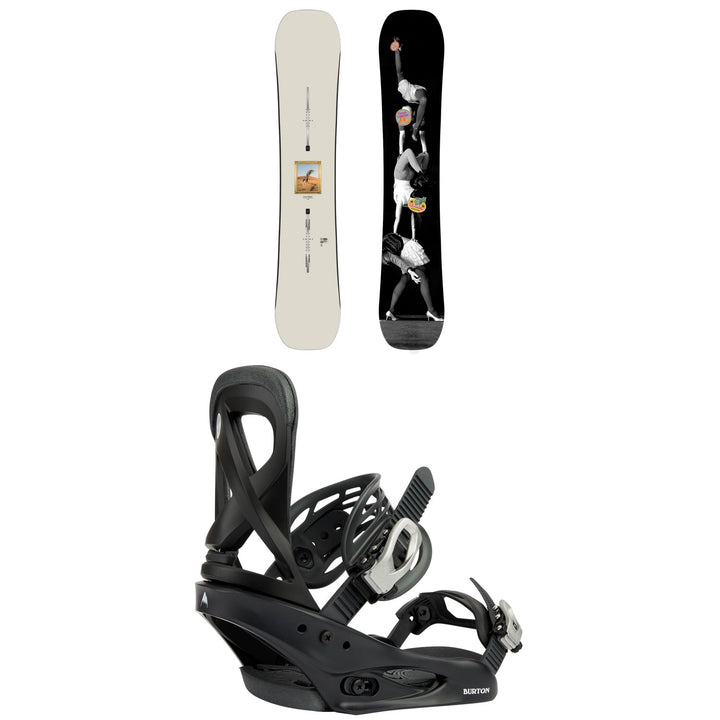 Burton Good Company Snowboard + Scribe Snowboard Bindings - Women's 2025