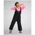 Obermeyer Snoverall Pants - Toddler Girls' Black