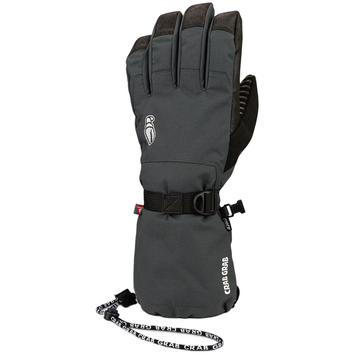 Crab Grab Cinch Gloves Washed Black