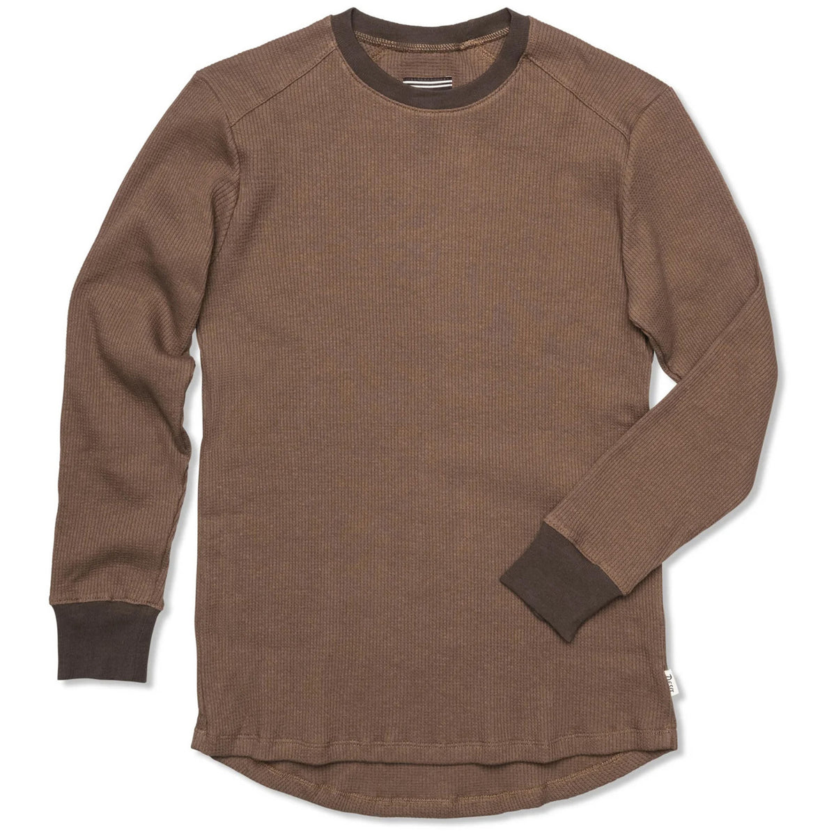 Deso Topaz Waffle Knit Long-Sleeve Shirt - Men's Fawn