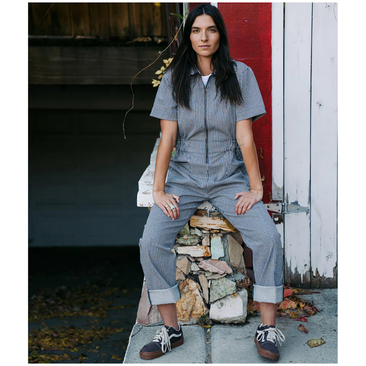 Deso Bodie Coverall - Women's Indigo Railroad