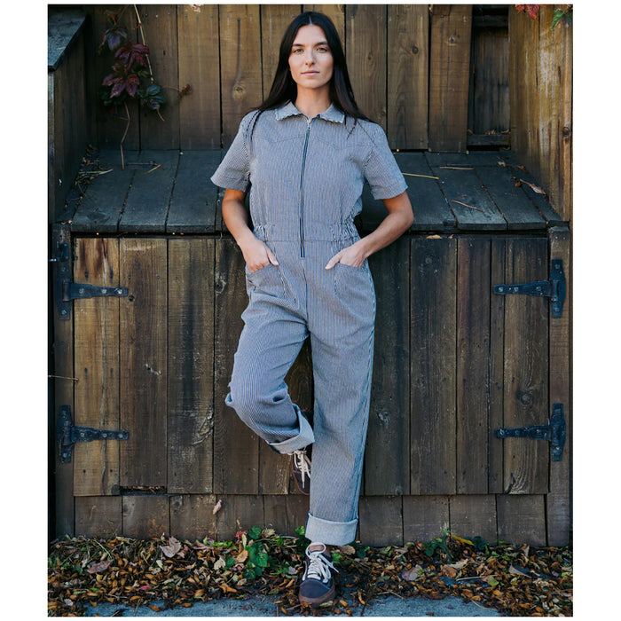 Deso Bodie Coverall - Women's Indigo Railroad