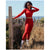 Beyond Yoga Spacedye Caught In The Midi High Waisted Leggings - Women's Ruby Red Heather