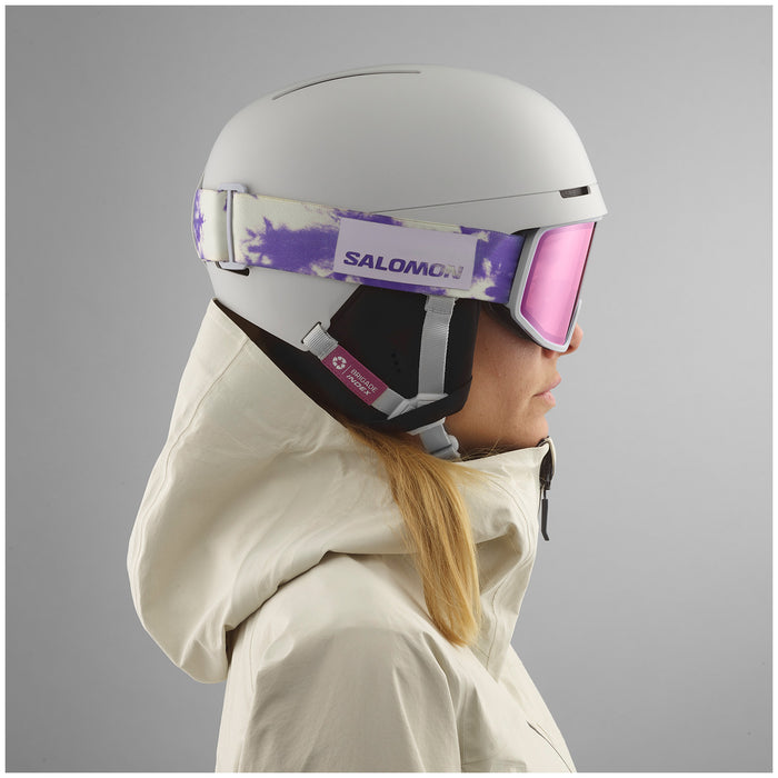 Salomon Brigade Index Helmet Grey Violet