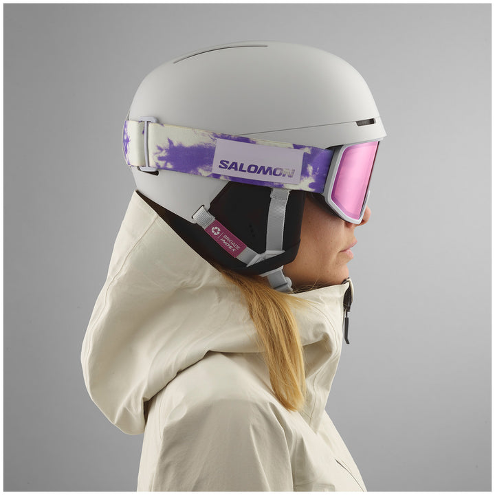 Salomon Brigade Index Helmet Grey Violet