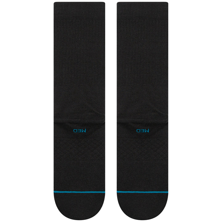 Stance Icon Organic Crew Socks Black
