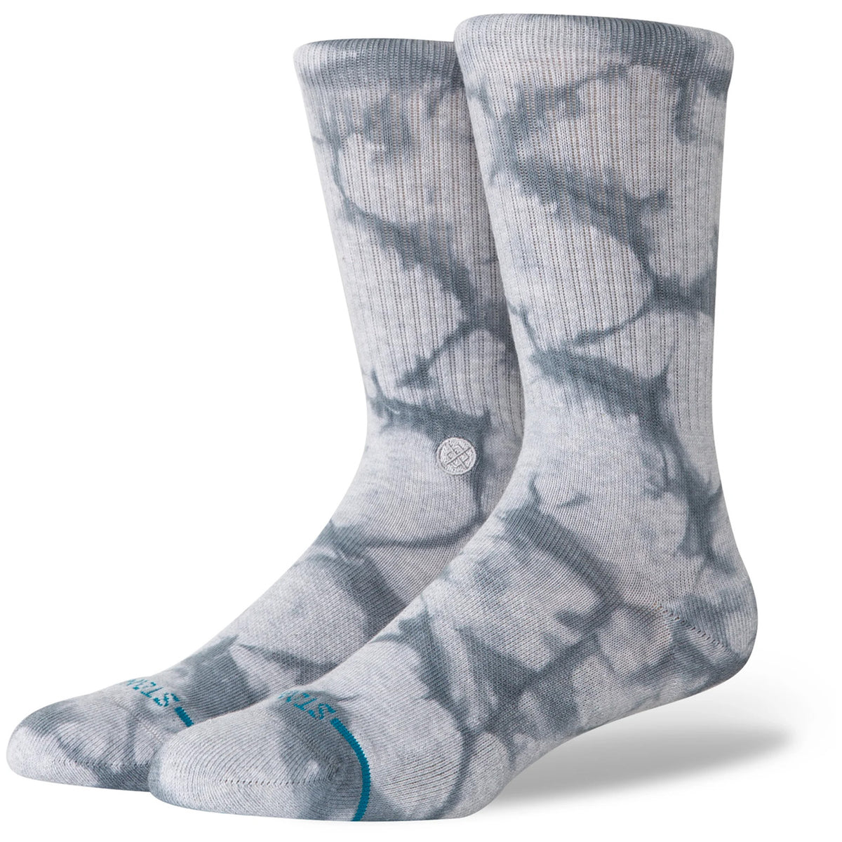 Stance Icon Dye Crew Socks Grey