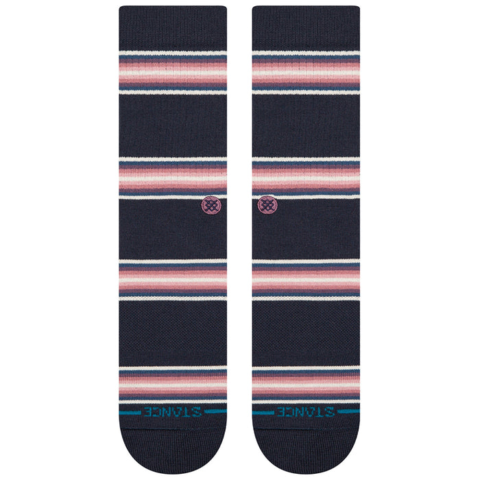 Stance Hill Top Crew Socks Navy