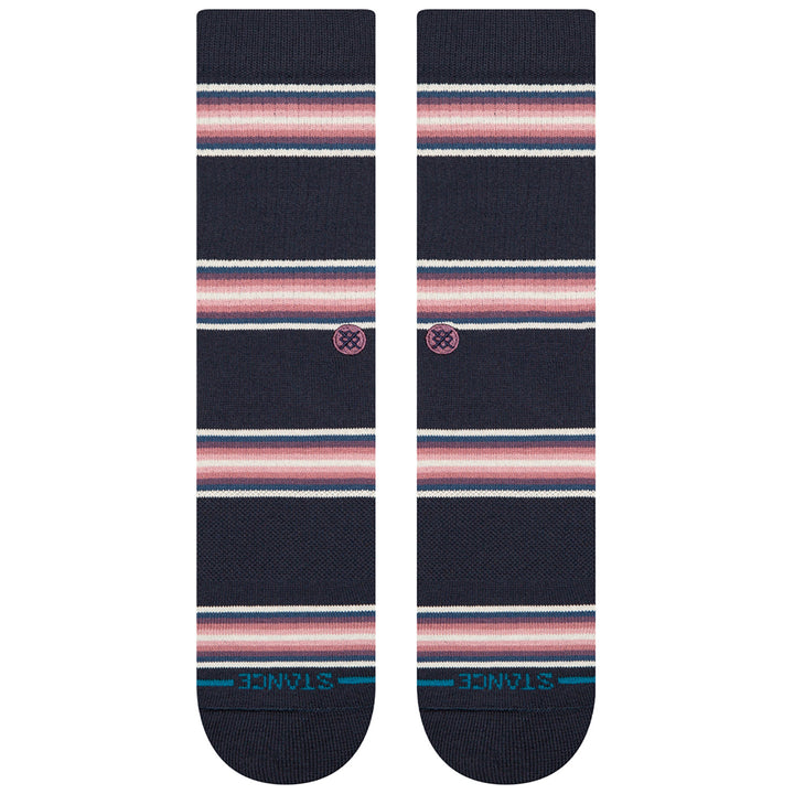 Stance Hill Top Crew Socks Navy