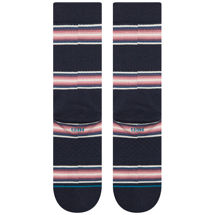 Stance Hill Top Crew Socks Navy