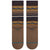 Stance Cedar Rock Crew Socks Brown