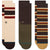 Stance Mill House 3-Pack Crew Socks Dark Brown