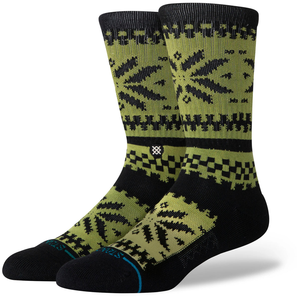 Stance Eureka Crew Socks Green