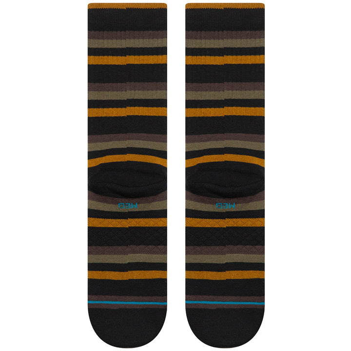 Stance Slipping Crew Socks Black