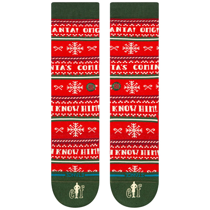 Stance I Know Him Crew Socks Red