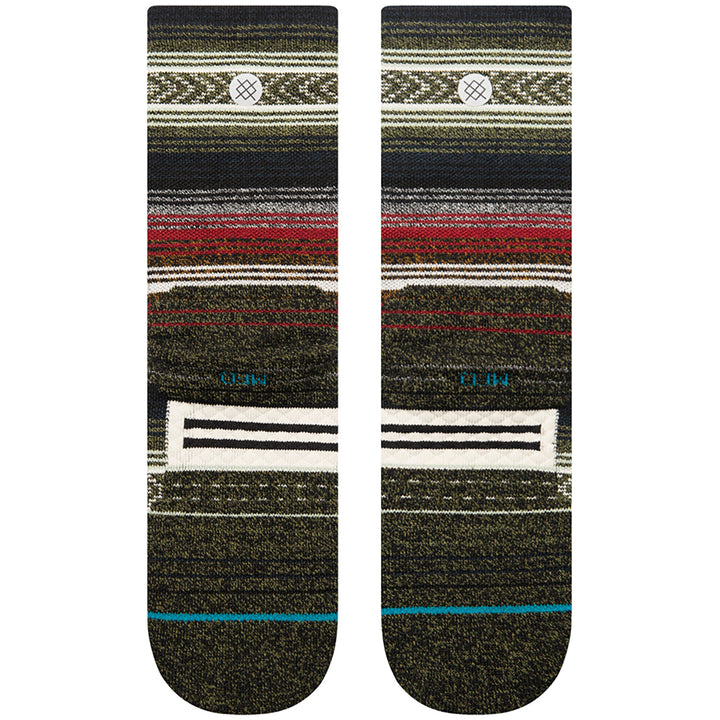 Stance Mid Wool Crew Socks - Unisex Black Red