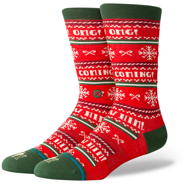 Stance I Know Him Crew Socks Red