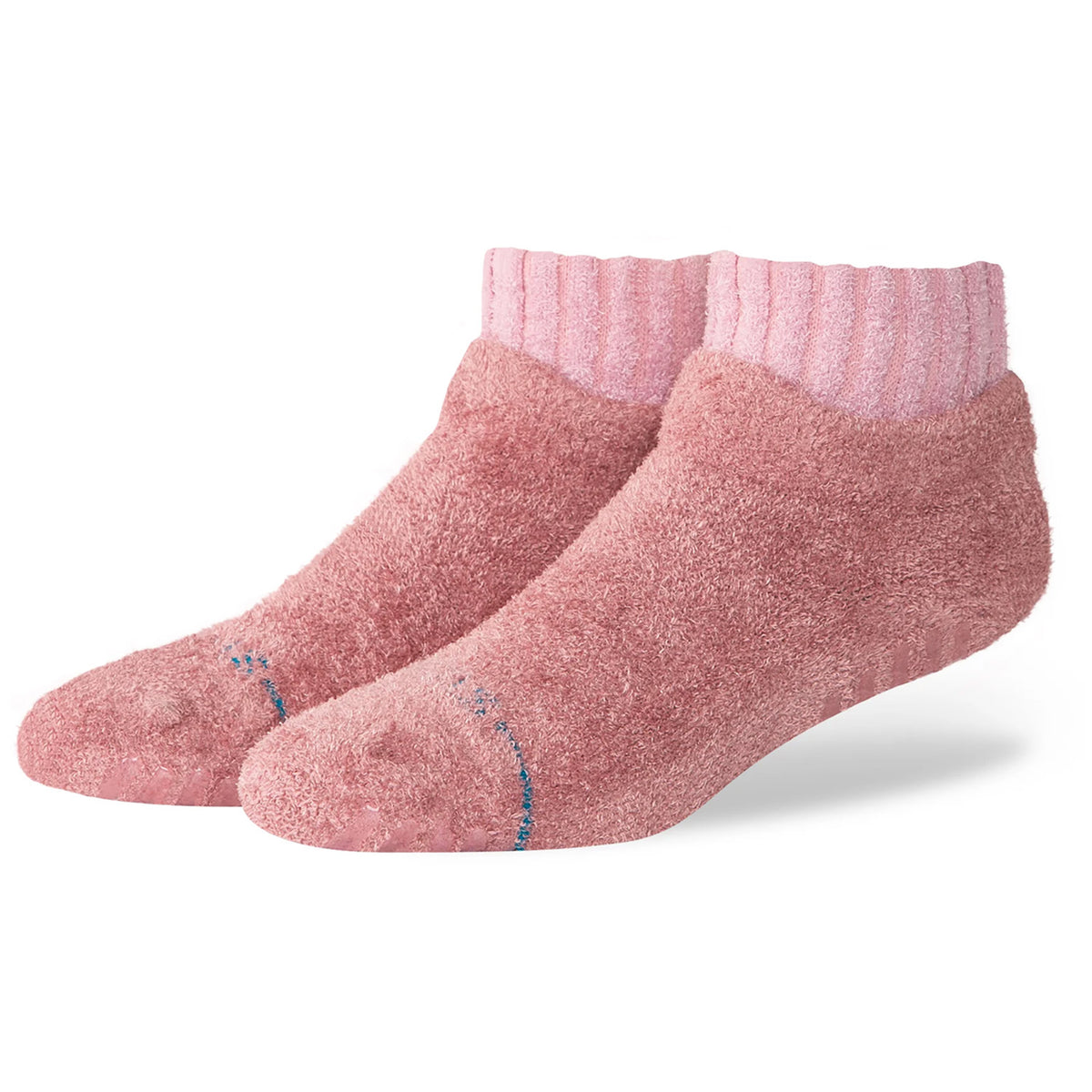 Stance Cozy Slipper Socks Dusty Rose