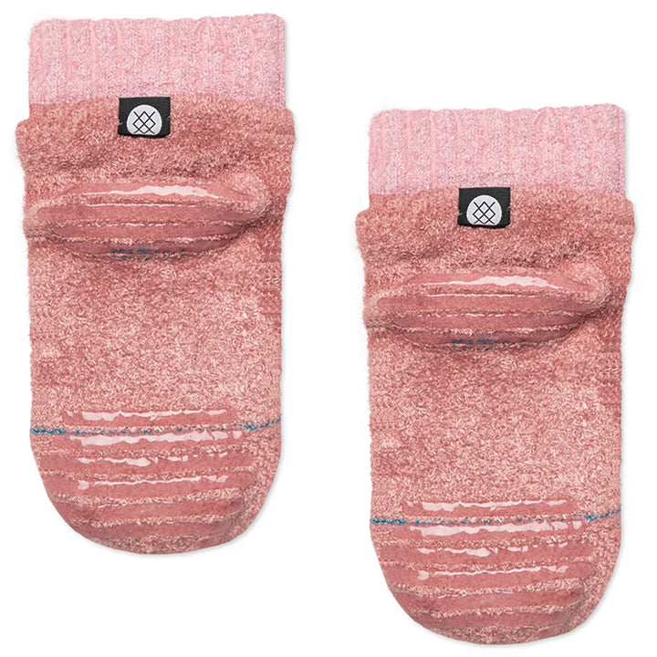 Stance Cozy Slipper Socks Dusty Rose
