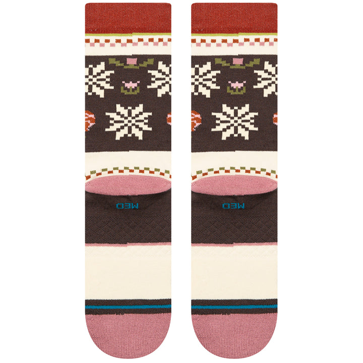 Stance Mistling Toes Crew Socks - Women's Dusty Rose