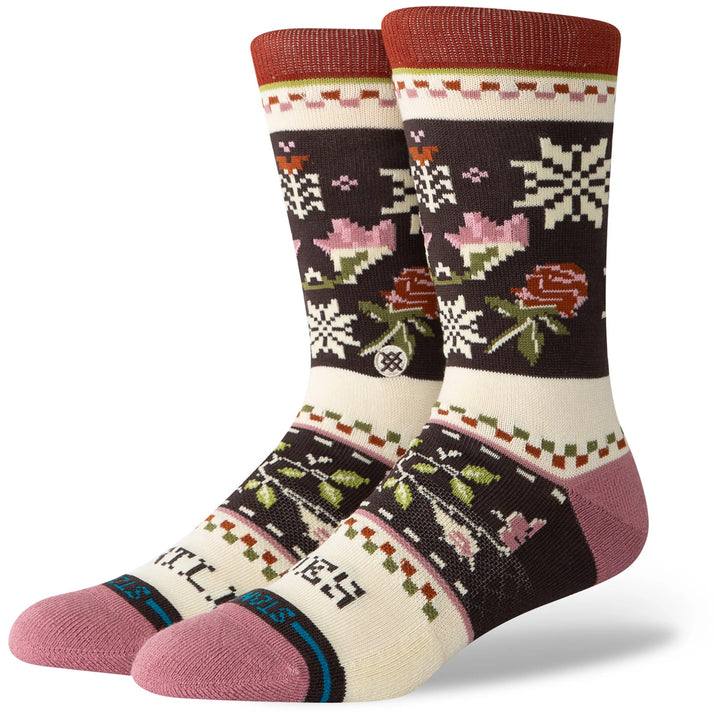 Stance Mistling Toes Crew Socks - Women's Dusty Rose
