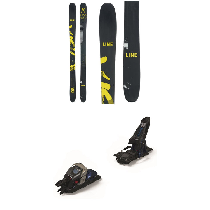 Line Skis Vision 98 Skis + Marker Duke PT 16 Alpine Touring Ski Bindings