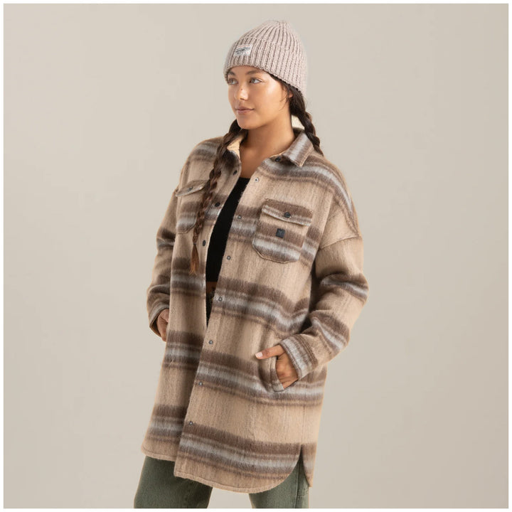 Roark Amberley Long Jacket - Women's Saddle
