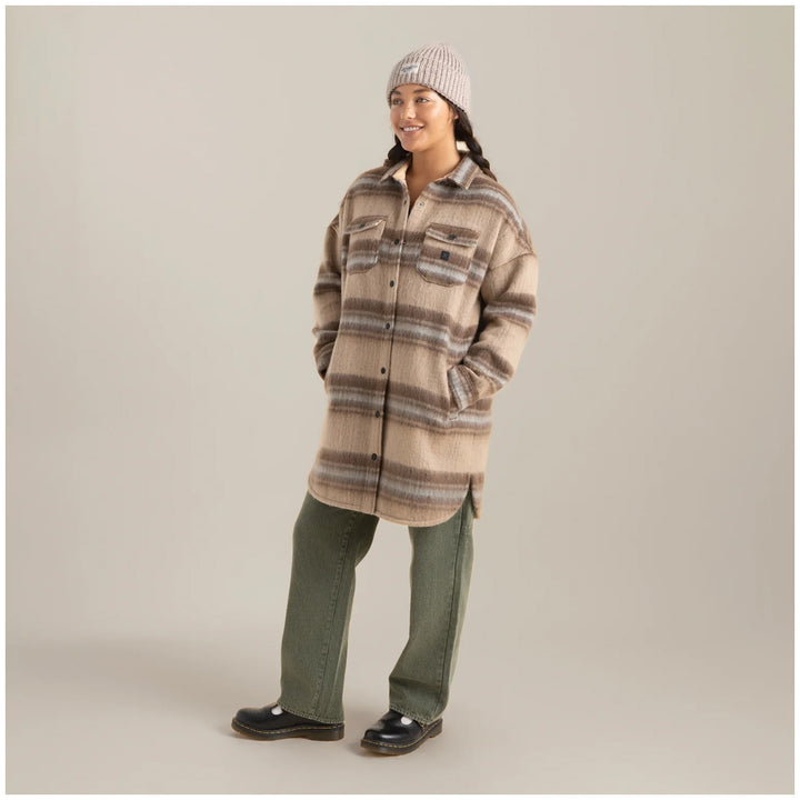 Roark Amberley Long Jacket - Women's Saddle