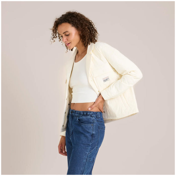 Roark Passport Plush Jacket - Women's White Wolf