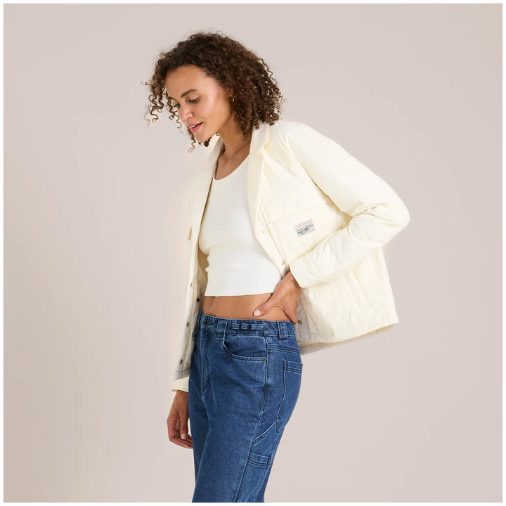 Roark Passport Plush Jacket - Women's White Wolf