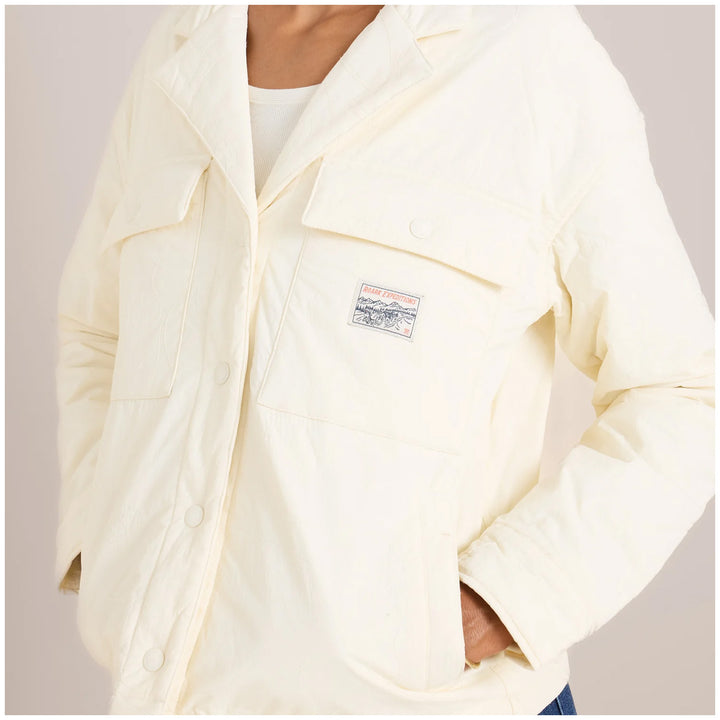 Roark Passport Plush Jacket - Women's White Wolf