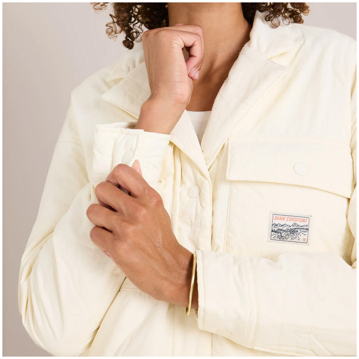 Roark Passport Plush Jacket - Women's White Wolf