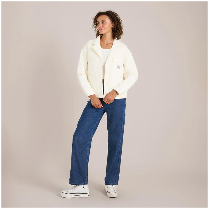 Roark Passport Plush Jacket - Women's White Wolf