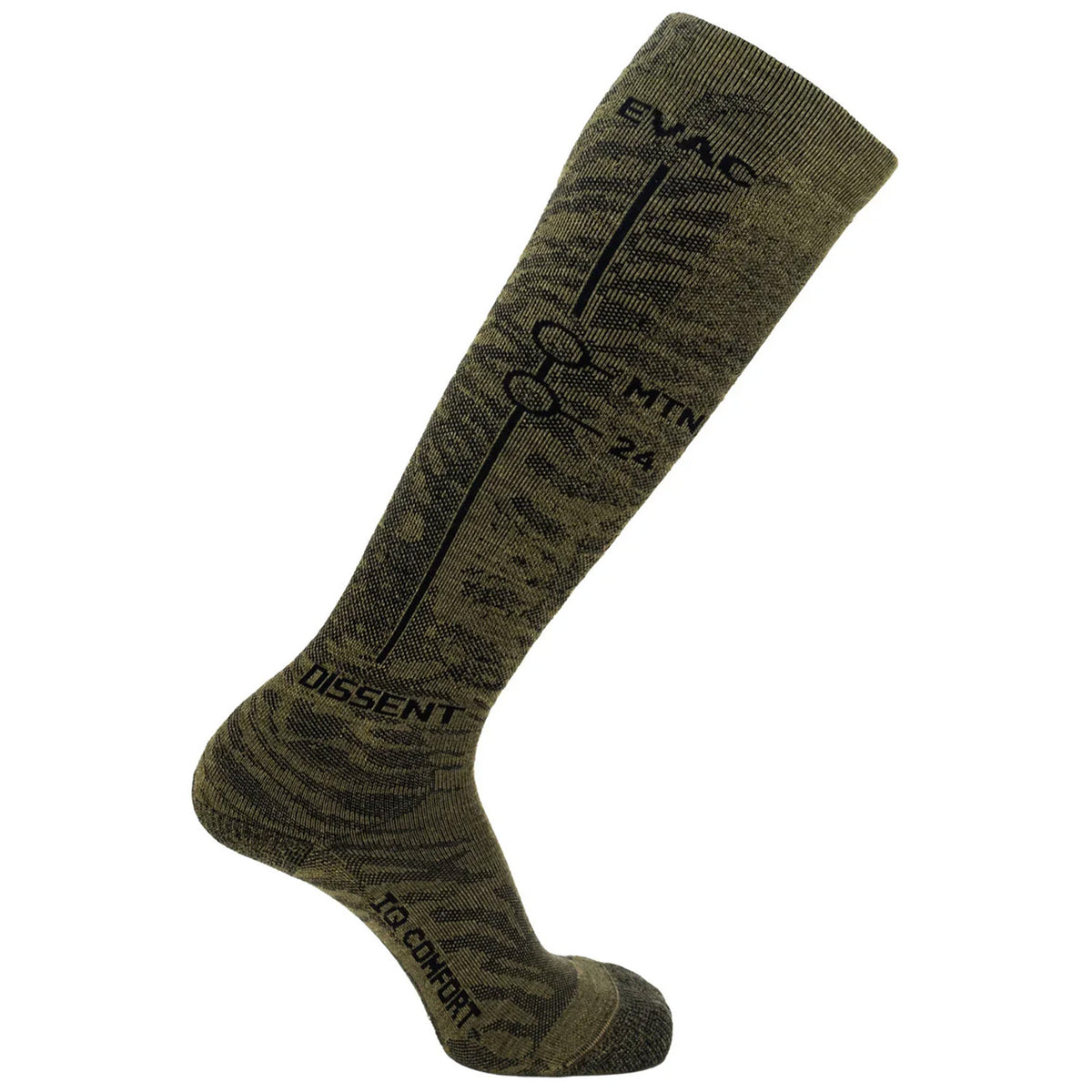 Dissent IQ Comfort EVAC Socks Olive