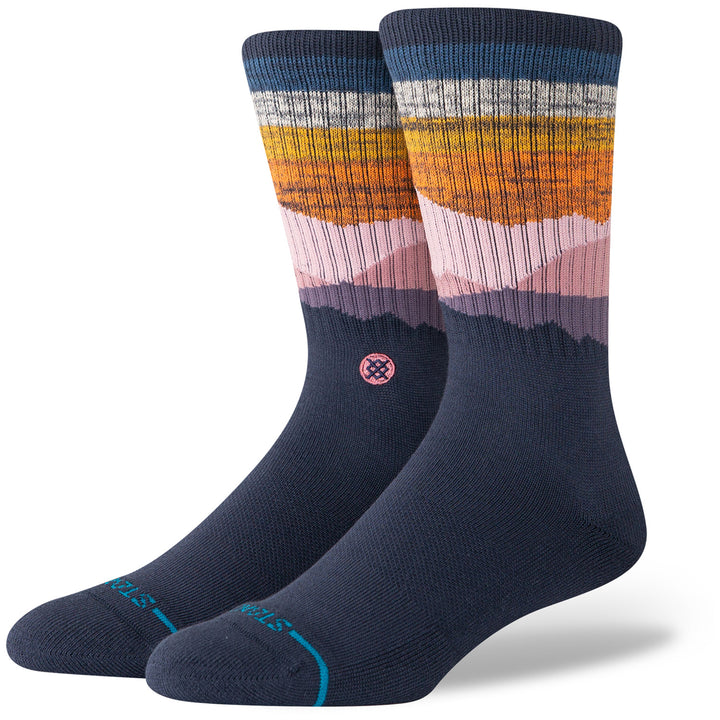 Stance Saddleback Crew Socks Navy