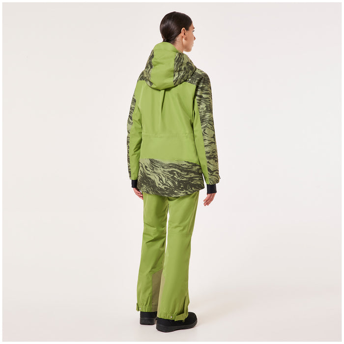 Oakley TC Juno Reduct Shell Jacket 2.0 - Women's Duality Swirl Dbl Green
