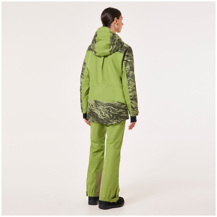 Oakley TC Juno Reduct Shell Jacket 2.0 - Women's Duality Swirl Dbl Green