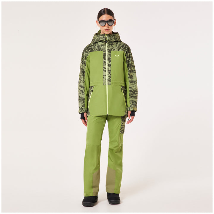 Oakley TC Juno Reduct Shell Jacket 2.0 - Women's Duality Swirl Dbl Green
