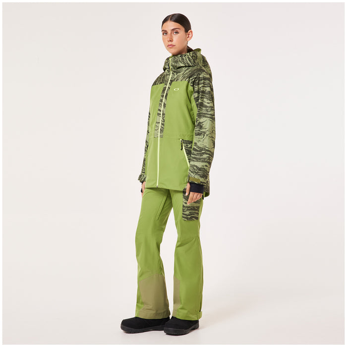 Oakley TC Juno Reduct Shell Jacket 2.0 - Women's Duality Swirl Dbl Green