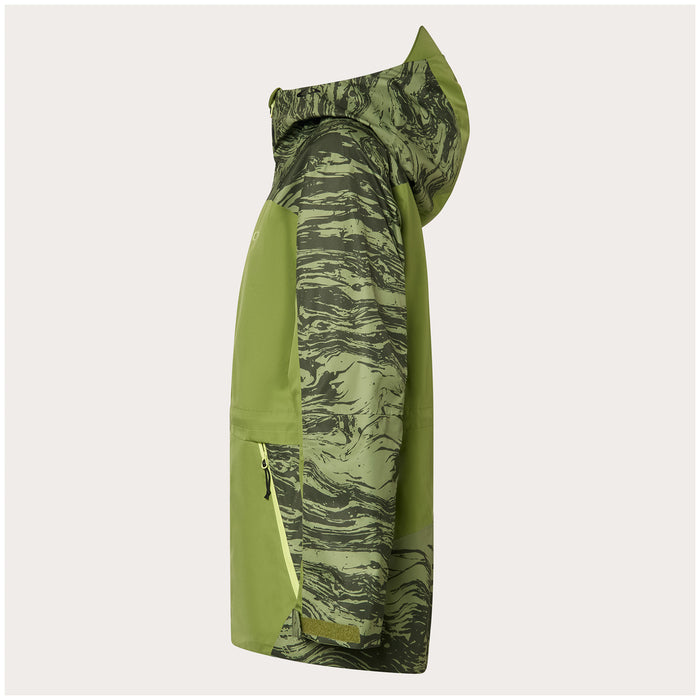 Oakley TC Juno Reduct Shell Jacket 2.0 - Women's Duality Swirl Dbl Green