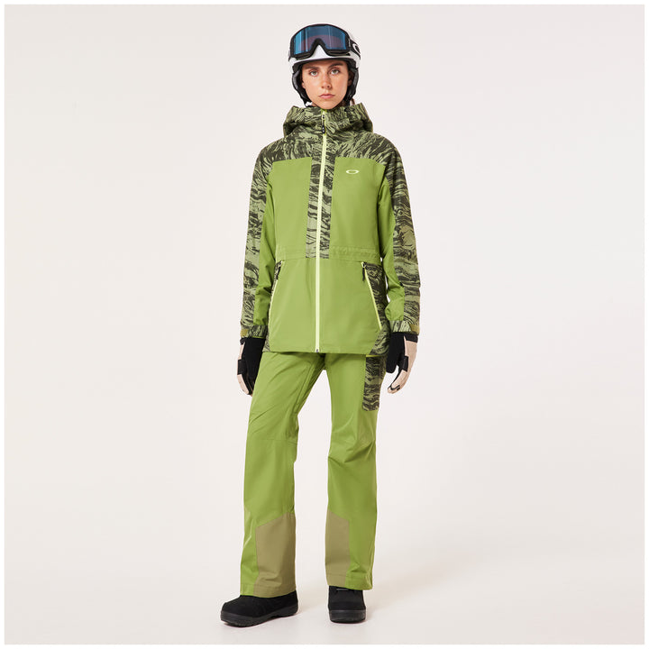 Oakley TC Juno Reduct Shell Jacket 2.0 - Women's Duality Swirl Dbl Green