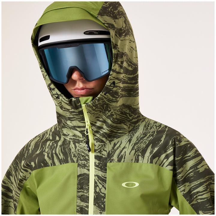 Oakley TC Juno Reduct Shell Jacket 2.0 - Women's Duality Swirl Dbl Green